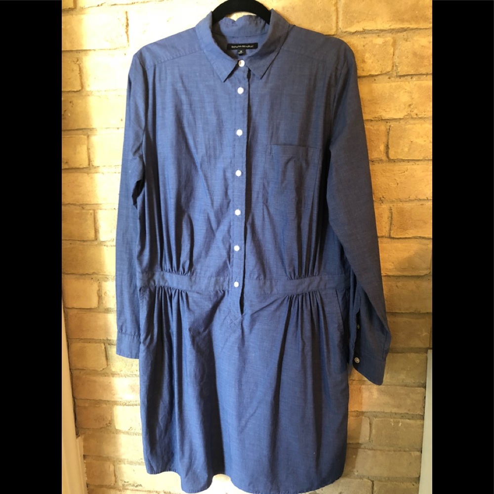 Banana Republic 14 Shirtdress